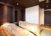 15㎡twin bed room (with open-air bath)