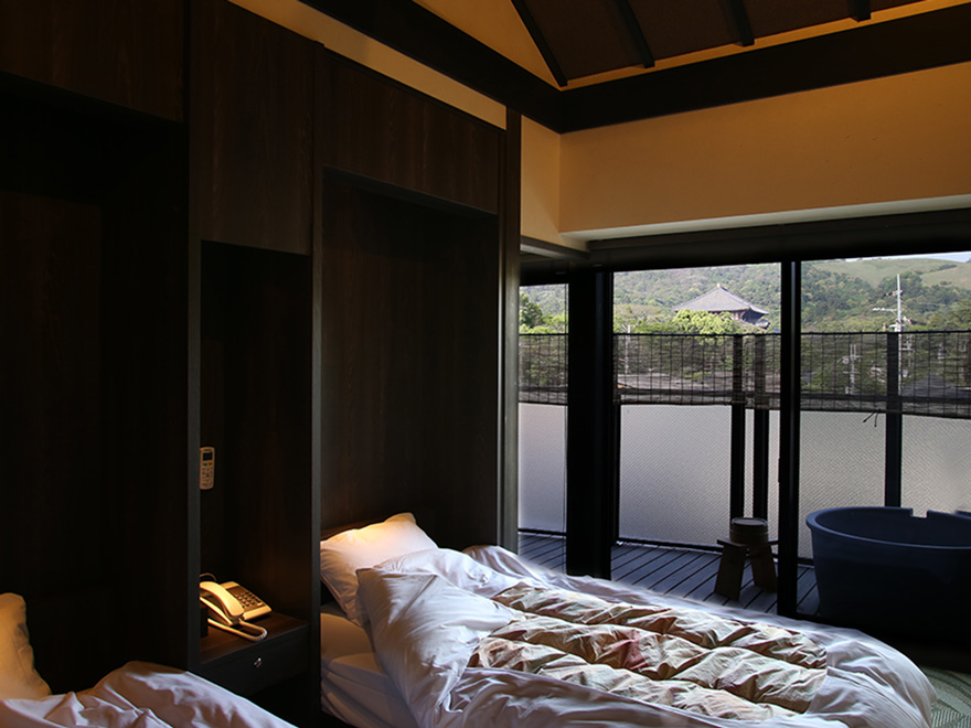 20㎡twin bed room (with open-air bath)