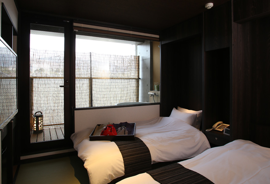 15㎡twin bed room (with open-air bath)