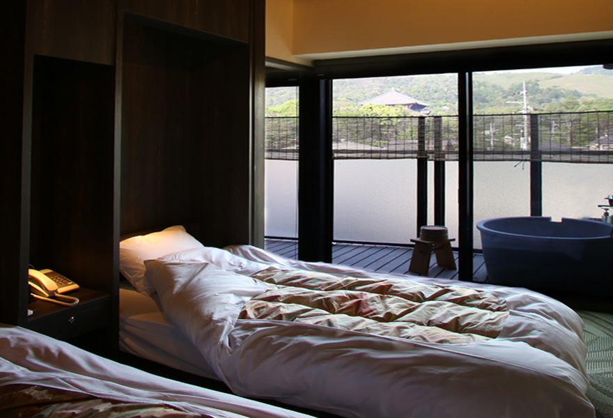 20㎡twin bed room (with open-air bath)